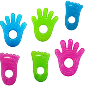 Mordedor divertido de gelo em borracha