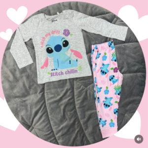 CONJUNTO PIJAMA STITCH
