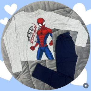 CONJUNTO DE PIJAMA HOMEM ARANHA