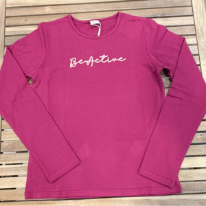 T-SHIRT DE MAGA CUMPRIDA "BE ACTIVE"