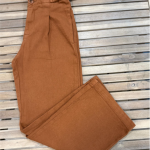 CALÇA JEANS FLERT MARROM