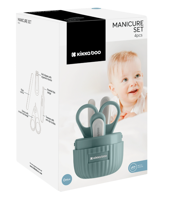 KIT DE MANICURE COM 4 PEÇAS NA COR MENTA - Image 4