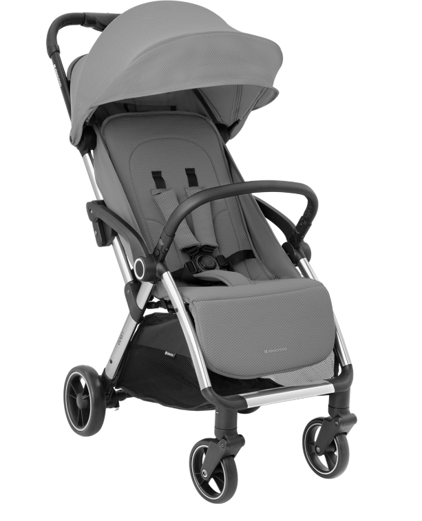 CARRINHO DE PASSEIO DOBRÁVEL CINZA