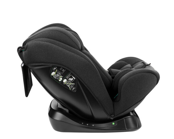 Cadeirinha de carro 40-150 cm i-Explore i-SIZE Preto/Marrom/Cinza Claro/Cinza Escuro - Produto novo - Image 9